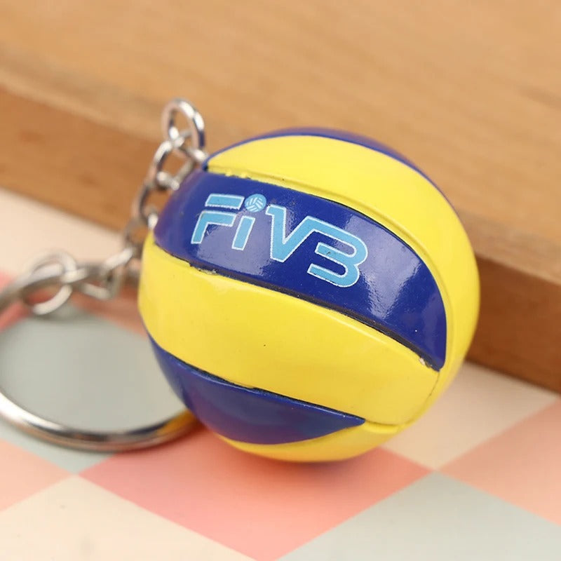 Volleyball Keychain