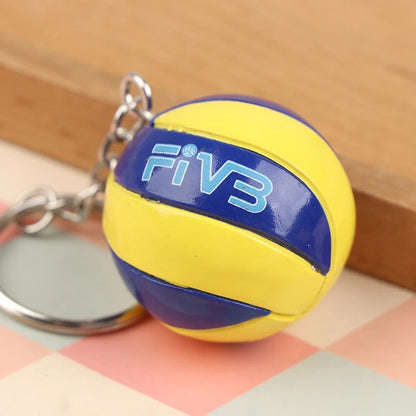 Volleyball Keychain