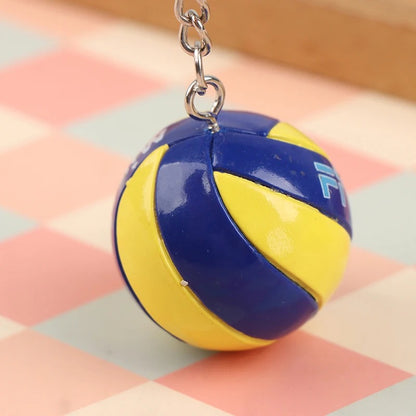 Volleyball Keychain