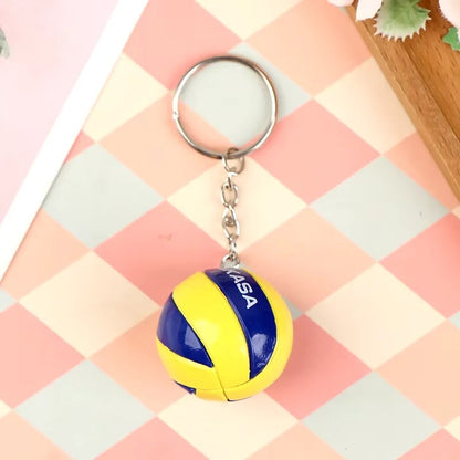 Volleyball Keychain